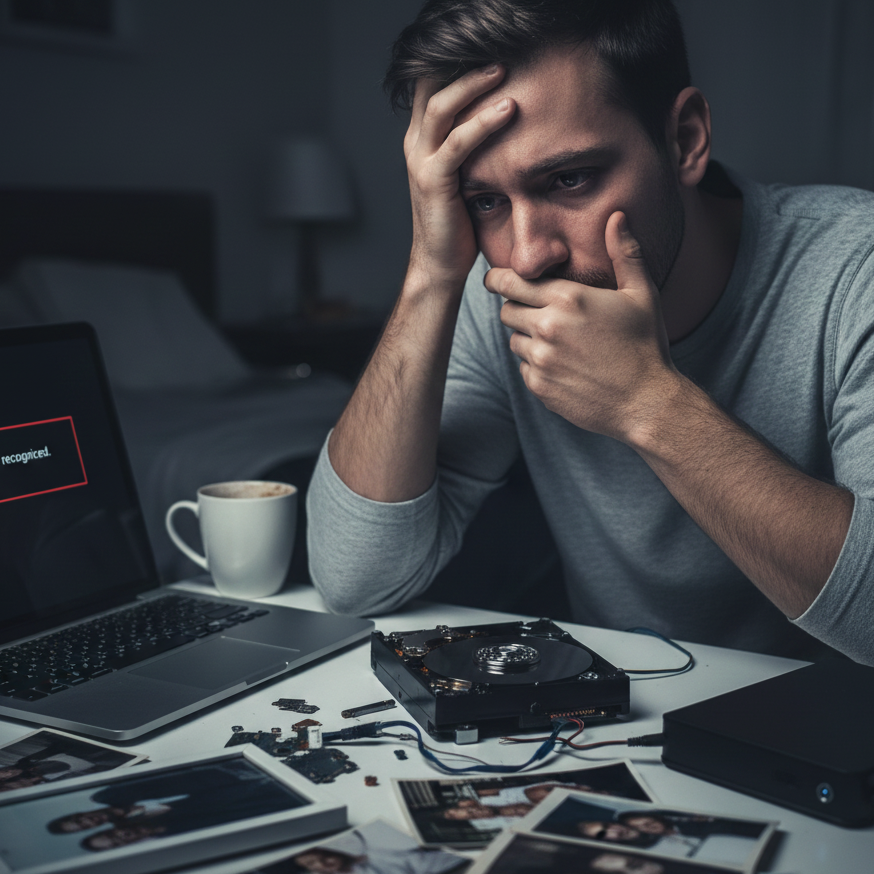 Perte de données - stress