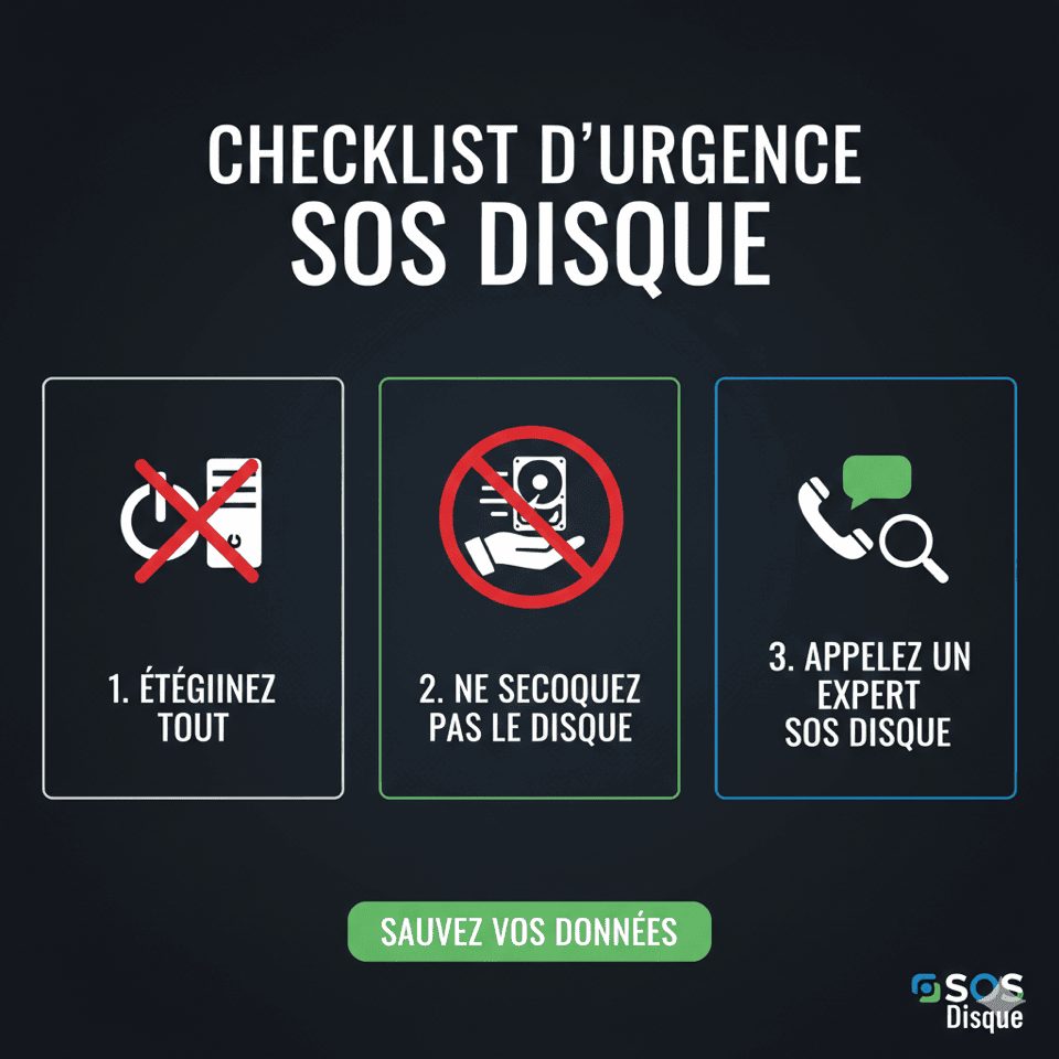 Outil de récupération de données professionnel