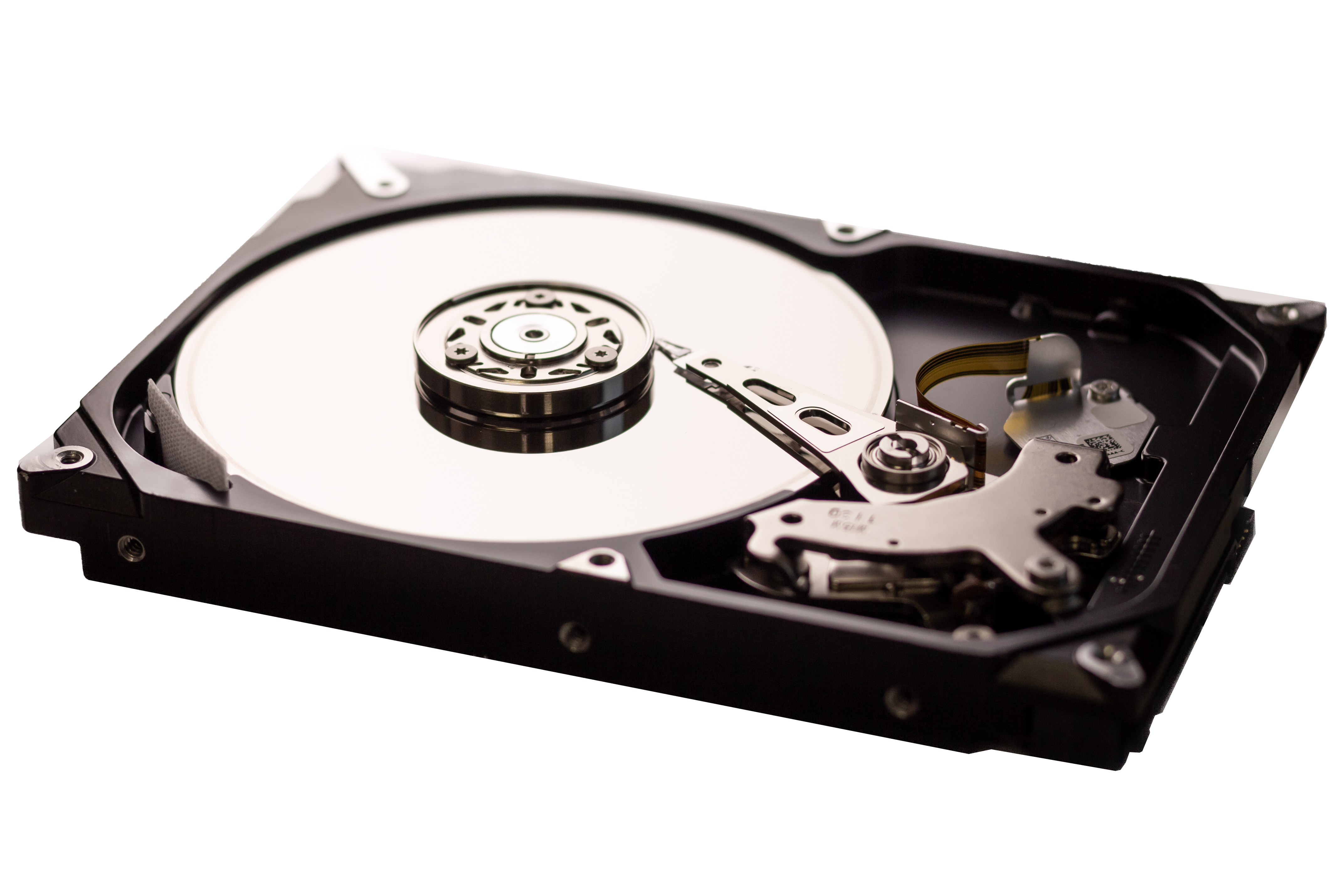 Réparation de disque dur en salle blanche